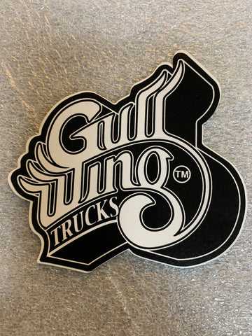 Gullwing Trucks Classic Logo Skateboard Sticker