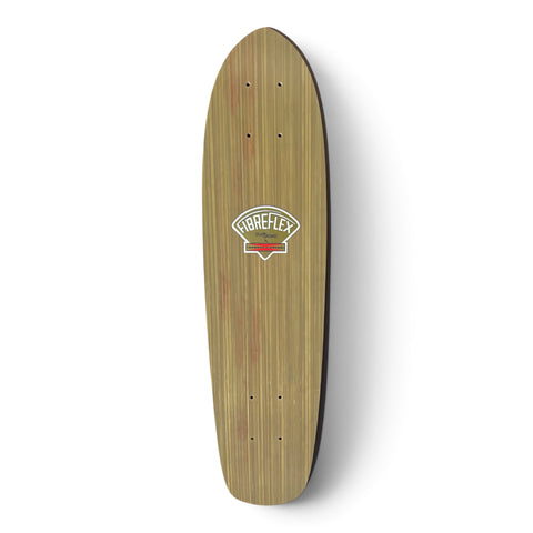 G&S FibreFlex KickTail Skateboard Deck OLIVE RUST