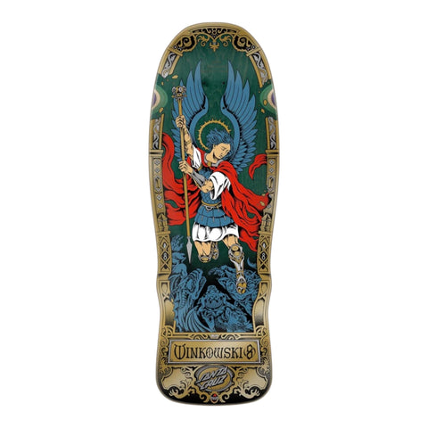 Winkowski Archangel Shaped Santa Cruz Skateboard Deck 10.35X30.54