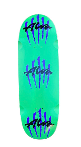 ALVA 10-5/8” EGG Blue Green Triple Scratch Deck