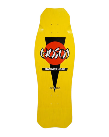 HOSOI Hammerhead reissue skateboard Deck - YELLOW –10.5 X 31