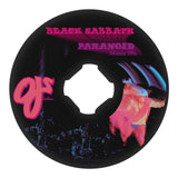 56mm Black Sabbath Paranoid Chubbies Black 99a OJ wheels