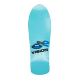Vision AGRESSOR II reissue Modern Concave Skateboard deck - Turquoise