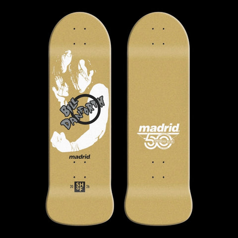 Madrid 50th Anniversary Bill Danforth Skateboard Deck