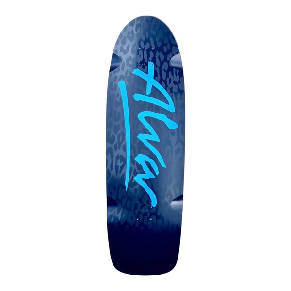 スケートボード Alva Skates Leopard Deck ALVA Blue Black Modern Leopard Skateboard Deck – SK8supply.com