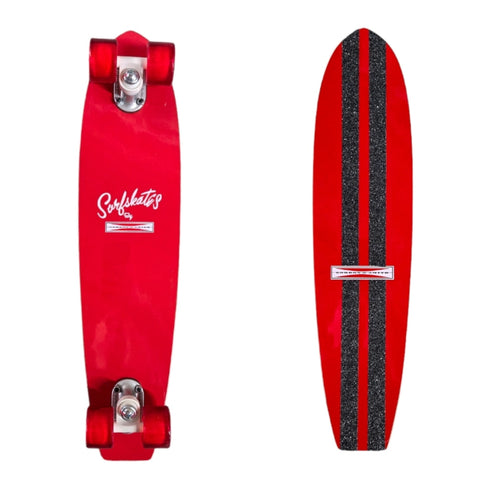 G&S Gordon & Smith SURF SKATE model Skateboard COMPLETE - RED