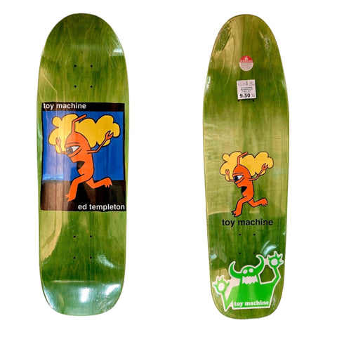 Toy Machine ED TEMPLETON Early Sect reissue skateboard deck - GREEN