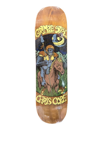 Grimple Stix CHRIS COPE Ape On Horse  8.5"- BROWN