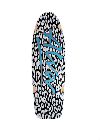 ALVA 1979 LEOPARD LOST MODEL reissue skateboard deck - WHITE LEOPARD