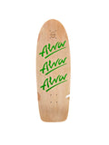 ALVA TRI LOGO reissue skateboard deck - GREEN