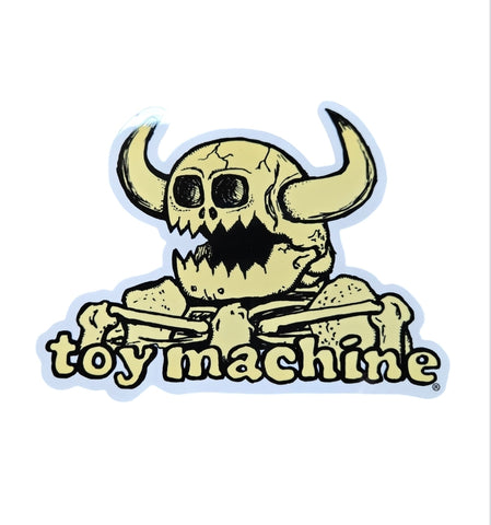 Toy Machine sticker 6" x 4.5"