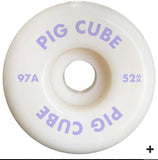 Pig Wheels Cubes - 52mm 97a - NATURAL