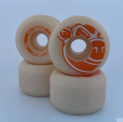 Pig Wheels Conicals - 53mm 95a - NATURAL