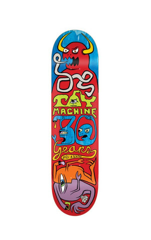 Toy Machine 30 Years skateboard deck - GREEN 8.25"