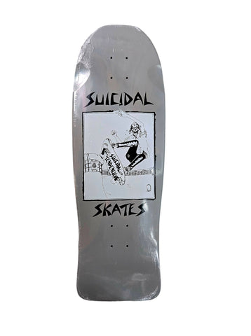 Dogtown SUICIDAL SKATES reissue Skateboard deck- GREY