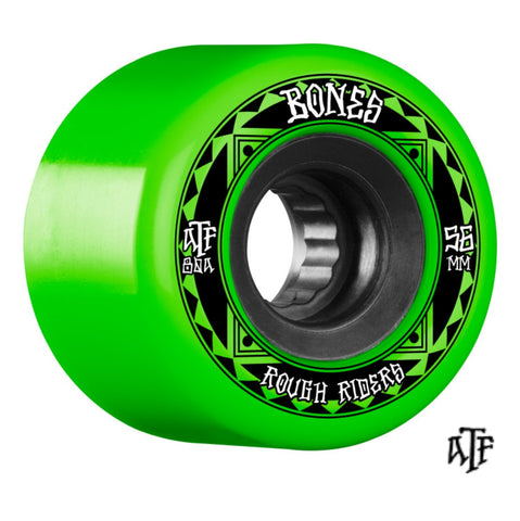 Powell Peralta ROUGH RIDERS wheels 56mm 80a - GREEN