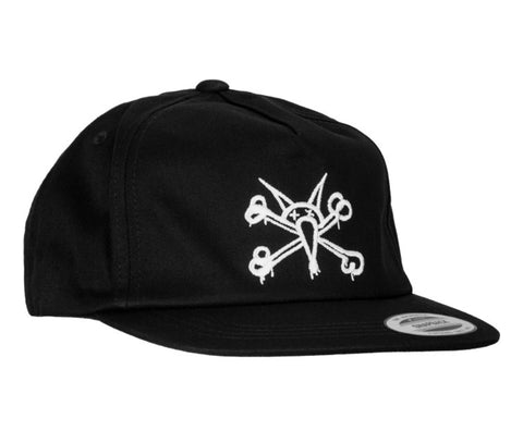 Powell Peralta Vato Rat snap back hat - BLACK