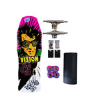 Vision Psycho Stick Complete Skateboard - WHITE