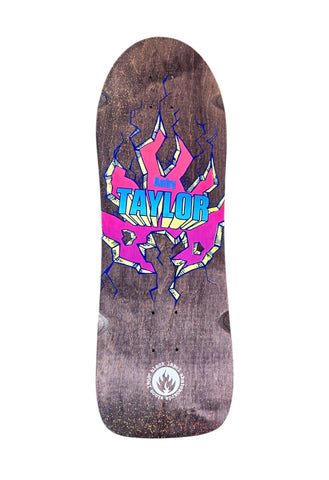 Black Label Auby Taylor Phillips Breakout Skateboard - BROWN STAIN GLITTER