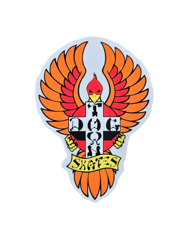 Dogtown BIGFOOT sticker - 4" ' CLEAR BACK