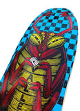 Powell Peralta Mike Vallely BUG Skateboard deck - BLUE with RED FOIL