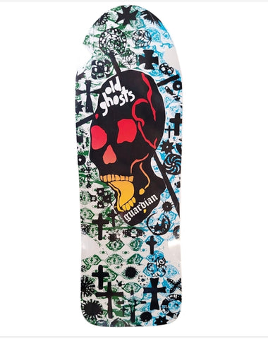 Vision OLD GHOST Guardian reissue skateboard deck - WHITE