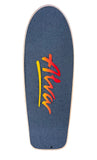ALVA Splatter Skateboard Deck - BLACK / RED / BLUE