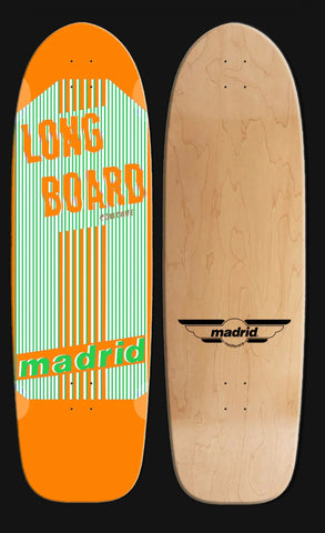 Madrid 36" Longboard reissue Skateboard - ORANGE