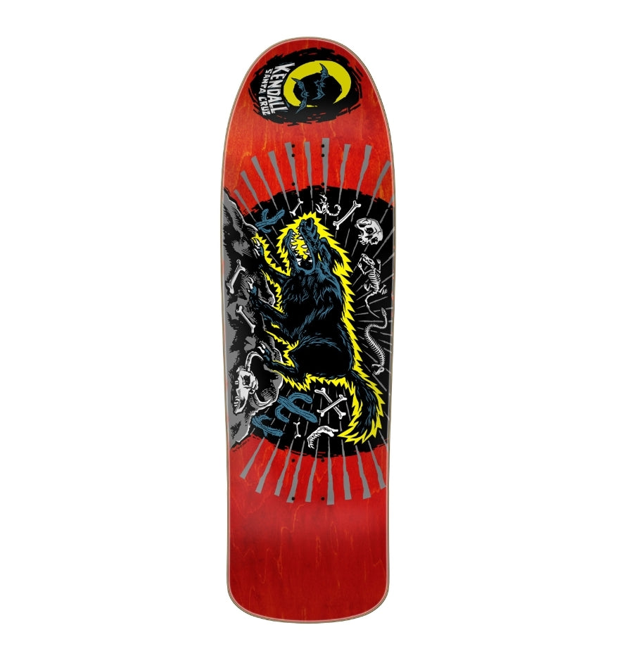 Pre-Order -AUG- Santa Cruz JEFF KENDALL Wolf - RED – SK8supply.com