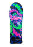 Vision HIPPIE STICK reissue skateboard deck - BLACK / BLUE PINK GREEN