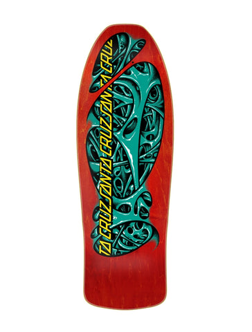 2024 PRE-ORDER Santa Cruz Oops Mucus Skateboard Deck - RED STAIN