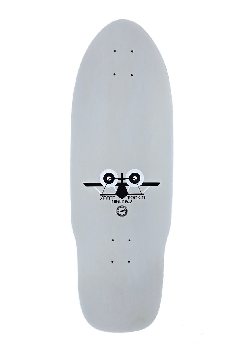 SMA Santa Monica Airlines Natas Skateboard Deck -LIGHT GREY – SK8supply.com