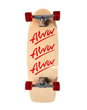 ALVA 1979 TRI LOGO reissue Complete Skateboard - RED