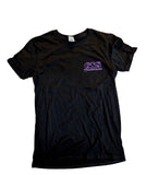 G&S Gordon and Smith Skateboards T- shirt SMALL - BLACK PURPLE