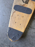 VINTAGE 1970s Logan Earth Ski Torger Johnson skateboard deck - WEDGE TAIL OAK