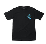 XXL Santa Cruz SCREAMING HAND T shirt - BLACK