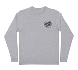 XXL Santa Cruz JEFF KENDALL ATOMIC MAN Long Sleeve T shirt - GREY