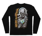 XXL Santa Cruz JEFF KENDALL ATOMIC MAN Long Sleeve T shirt - BLACK