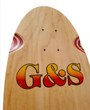 G&S PROLINE 500 skateboard deck - NATURAL / SUNSET  LOGO