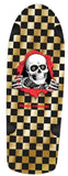 Powell Peralta Checkered Ripper Skateboard - GOLD FOIL