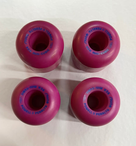 Pink Purple Powell Peralta mini Cubic Reissue Skateboard Wheels