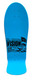 VISION GONZ reissue Skateboard Deck - BLUE DIP / PINK EYES