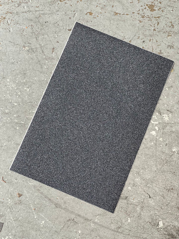 Black Skateboard Grip Sheet 11” Wide x 16.75”