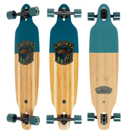 Sector 9 Look Out Bluff Drop Thru Longboard Skateboard