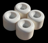 G&S White YoYo Skateboard Wheels 63mm 98a