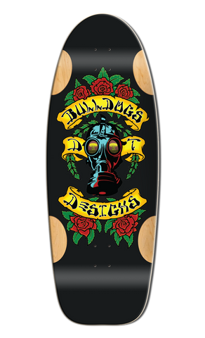 *Pre-Order* BDA BullDog Art Black Formica GasHead Skateboard