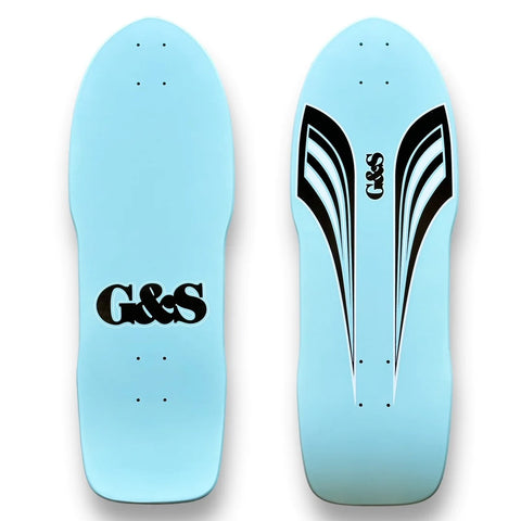 G&S Gordon and Smith Side Cut reissue Skateboard - BABY BLUE