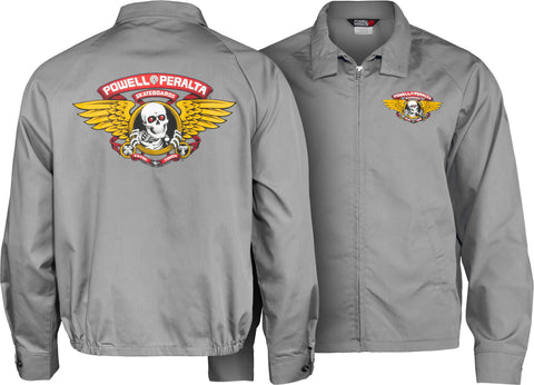 Powell Peralta Jacket Winged Ripper Gray