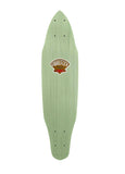 G&S Gordon & Smith FibreFlex Pro Slalom Skateboard Deck - GREEN ABSTRACT