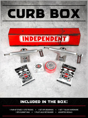 CURB BOX 149 Independent Trucks Standard - SILVER (set of 2) 8.5"